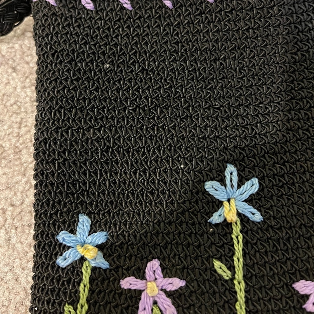 Limited Too Y2K Floral Embroidered Small Purse - Picture 3 of 8
